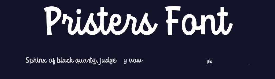 Pristers Font by glyphminds.studios — Script Handwritten Font — thumbnail 2