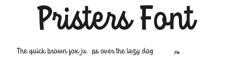 Pristers Font by glyphminds.studios — Script Handwritten Font