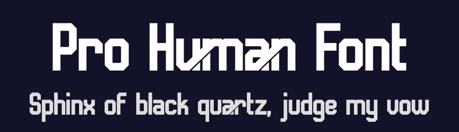Pro Human Font by andika fez — Serif Font — thumbnail 2