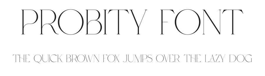 Probity Font by vpcreativeshop — Decorative Font