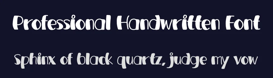 Professional Handwritten Font by andikastudio — Script Handwritten Font — thumbnail 2