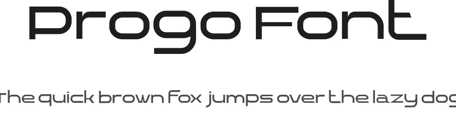 Progo Font by JVMIYO — Display Font