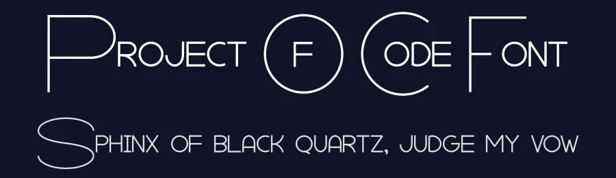 Project Of Code Font by PutraCetol Studio — Sans Serif Font — thumbnail 2