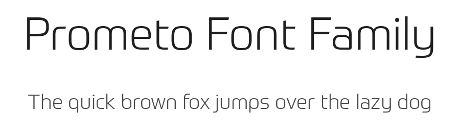 Prometo Font Family by daltonmaag β Sans Serif Font