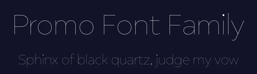 Promo Font Family by Borutta Group — Sans Serif Font — thumbnail 2