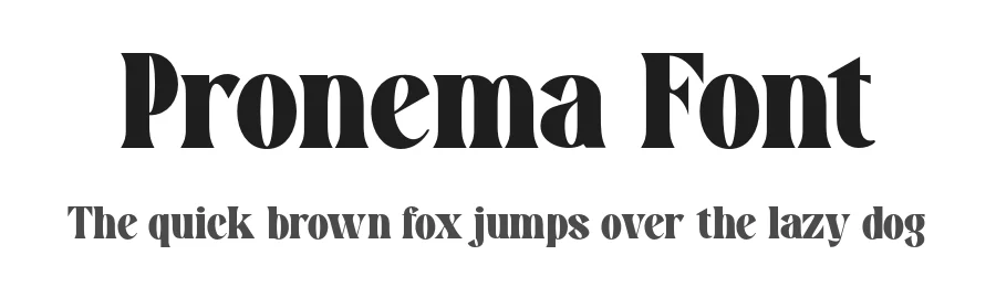 Pronema Font by tebaltipiss — Serif Font