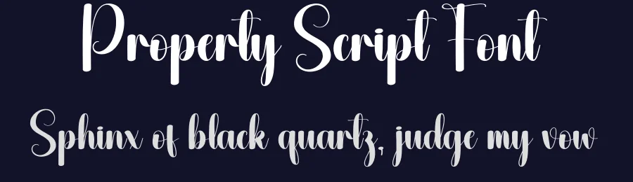 Property Script Font by andikastudio — Script Handwritten Font — thumbnail 2