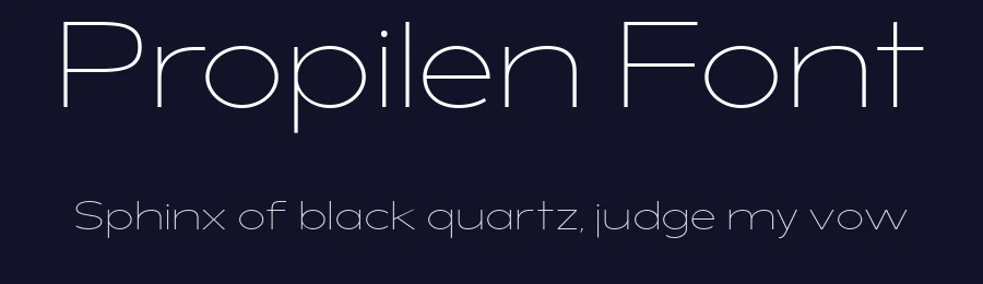 Propilen Font by glyphminds.studios — Display Font — thumbnail 2