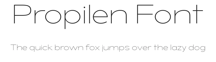 Propilen Font by glyphminds.studios — Display Font