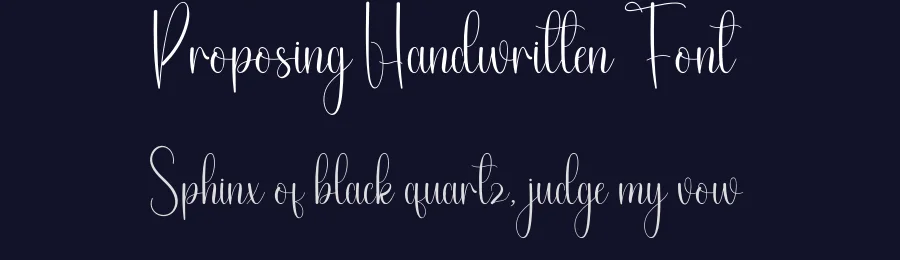 Proposing Handwritten Font by andikastudio — Script Handwritten Font — thumbnail 2