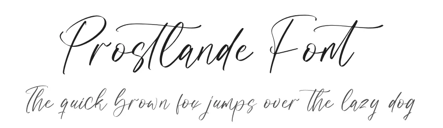 Prostlande Font by letterenastudios — Script Handwritten Font