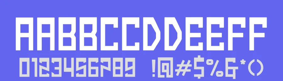 Protech Font by hayoyuka8 — Display Font — thumbnail 3