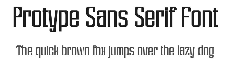 Protype Sans Serif Font by ErmediaStudio — Decorative Font