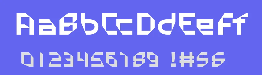 ProxYo Display Font by ffeeaarr — Display Font — thumbnail 3