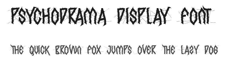 Psychodrama Display Font by noahtype — Decorative Font