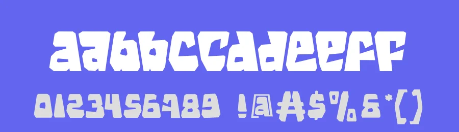 Psyqo Unique Psychadelic Font by PutraCetol Studio — Display Font — thumbnail 3
