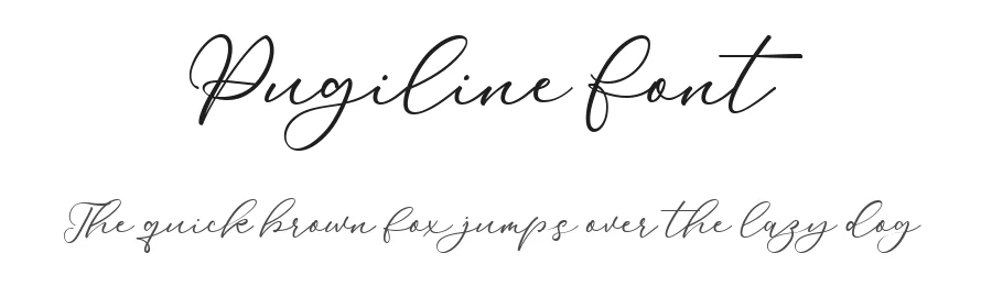 Pugiline Font by metafontsy — Script Handwritten Font