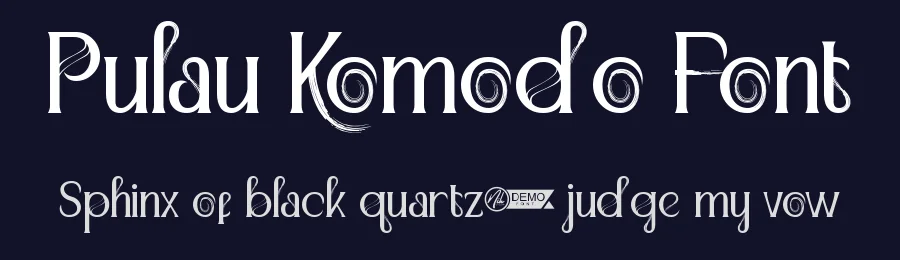 Pulau Komodo Font by nihstudio — Display Font — thumbnail 2