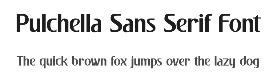 Pulchella Sans Serif Font by mhdafifersya — Sans Serif Font