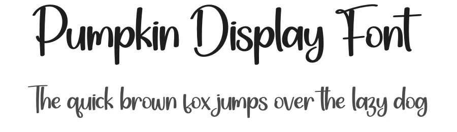 Pumpkin Display Font by andikastudio — Display Font