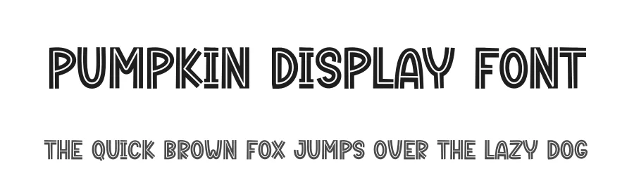 Pumpkin Display Font by andikastudio — Display Font