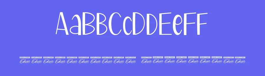 Pumpkin Donut Font by edricstudio — Display Font — thumbnail 3
