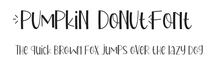 Pumpkin Donut Font by edricstudio — Display Font