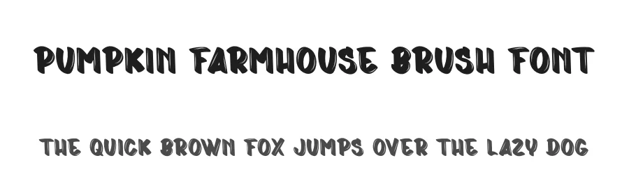 Pumpkin Farmhouse Brush Font by creativeletter — Script Handwritten Font