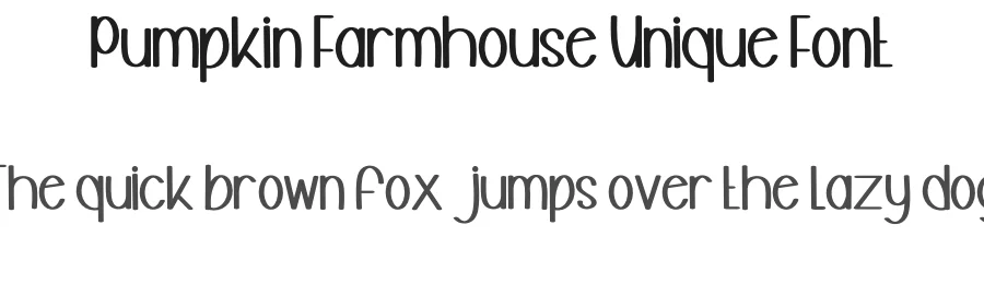 Pumpkin Farmhouse Unique Font by inermediaSTUDIO — Display Font