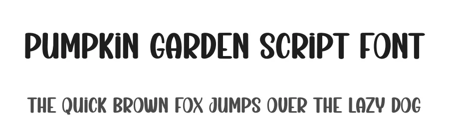 Pumpkin Garden Script Font by creativeletter — Display Font