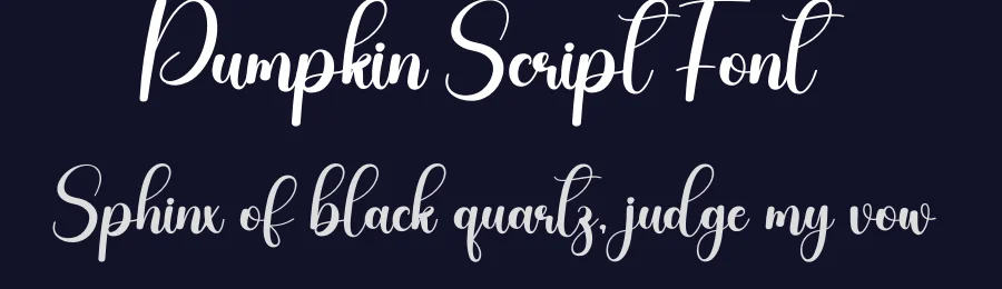 Pumpkin Script Font by creativeletter — Script Handwritten Font — thumbnail 2