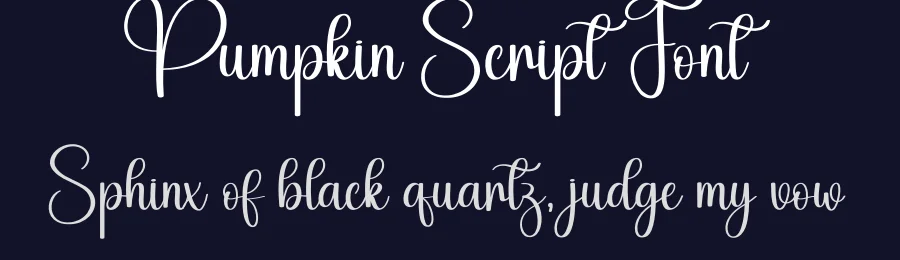 Pumpkin Script Font by creativeletter — Script Handwritten Font — thumbnail 2