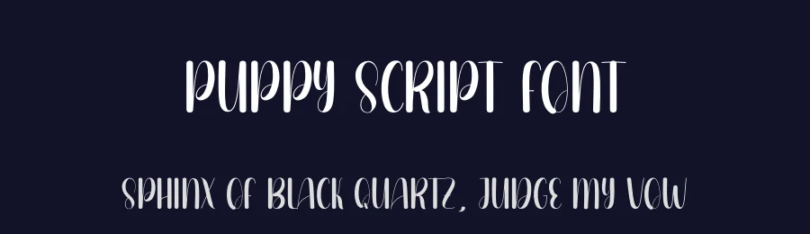 Puppy Script Font by andikastudio — Script Handwritten Font — thumbnail 2