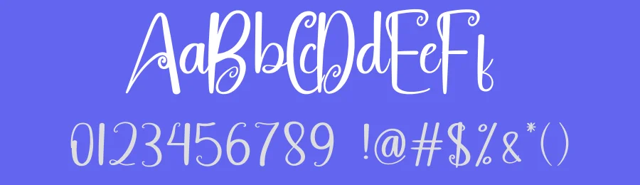 Purple Display Font by andikastudio — Script Handwritten Font — thumbnail 3