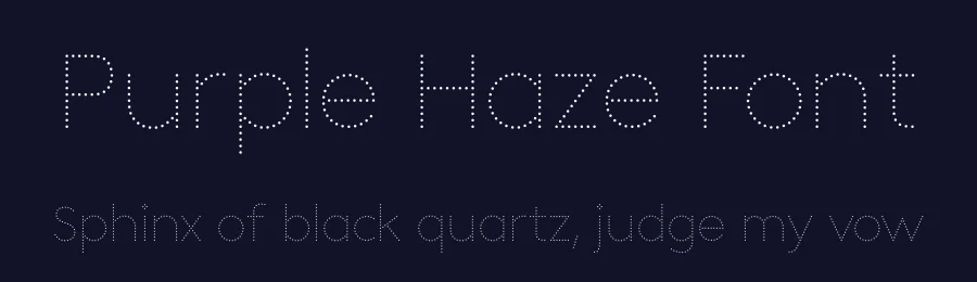 Purple Haze Font by Font Spectrum — Display Font — thumbnail 2