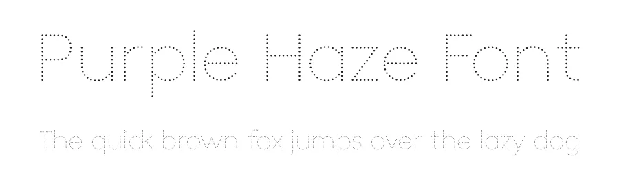 Purple Haze Font by Font Spectrum โ Display Font