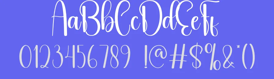Purple Script Font by andikastudio — Script Handwritten Font — thumbnail 3