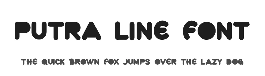 Putra Line Font by futuristypestudio — Display Font