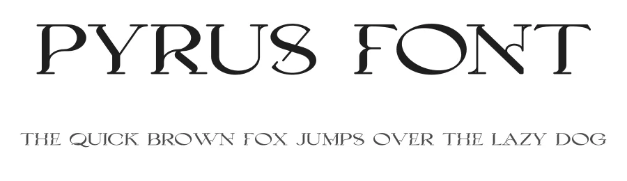 Pyrus Font by vpcreativeshop — Display Font