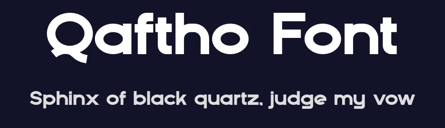 Qaftho Font by ErmediaStudio — Decorative Font — thumbnail 2