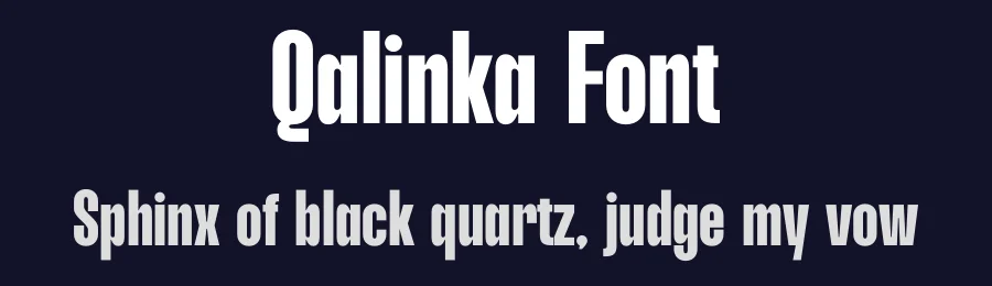 Qalinka Font by TypeLogue — Sans Serif Font — thumbnail 2