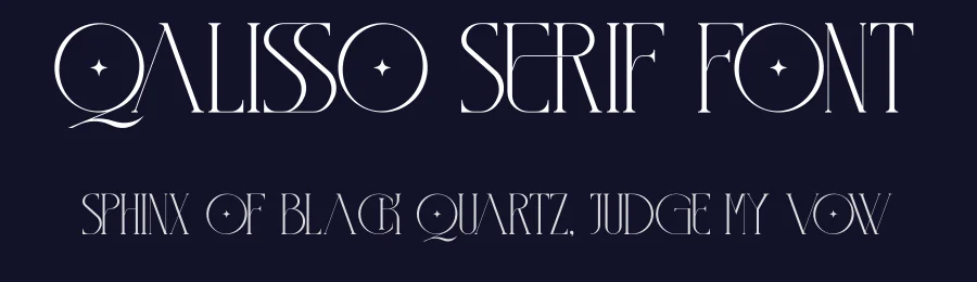 Qalisso Serif Font by Storytype — Serif Font — thumbnail 2