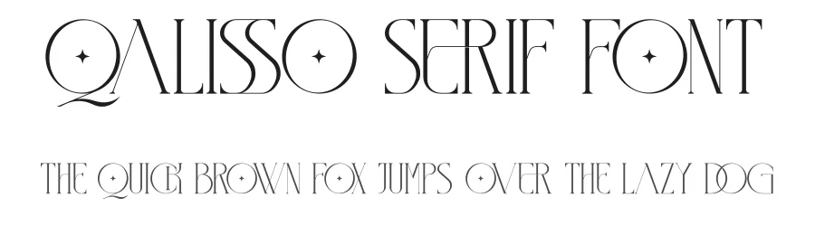 Qalisso Serif Font by Storytype — Serif Font
