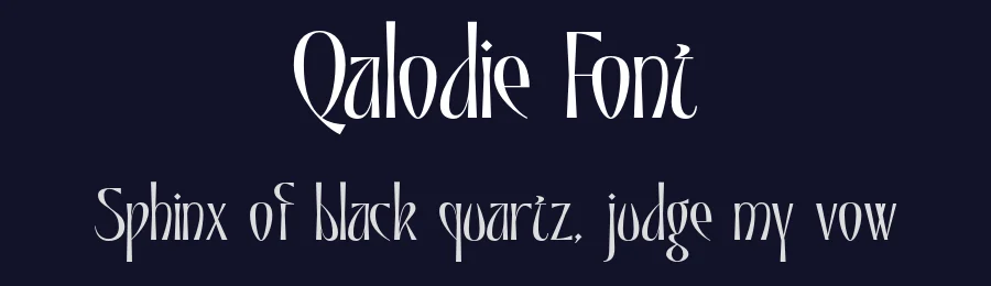 Qalodie Font by roomspace.cl — Sans Serif Font — thumbnail 2