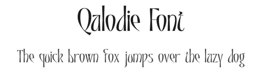 Qalodie Font by roomspace.cl — Sans Serif Font