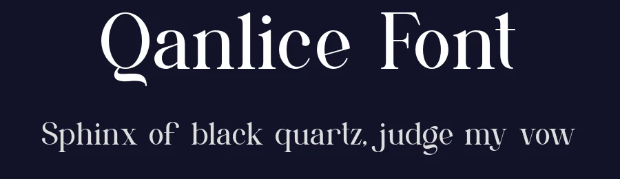 Qanlice Font by ErmediaStudio — Serif Font — thumbnail 2
