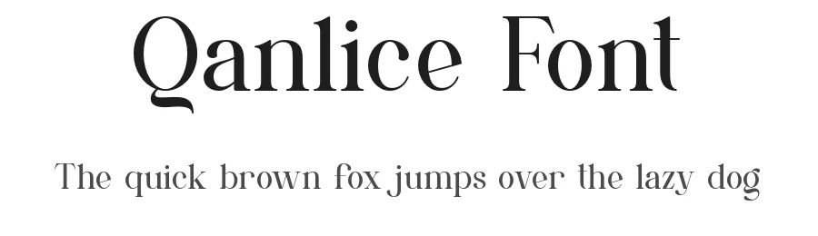 Qanlice Font by ErmediaStudio — Serif Font