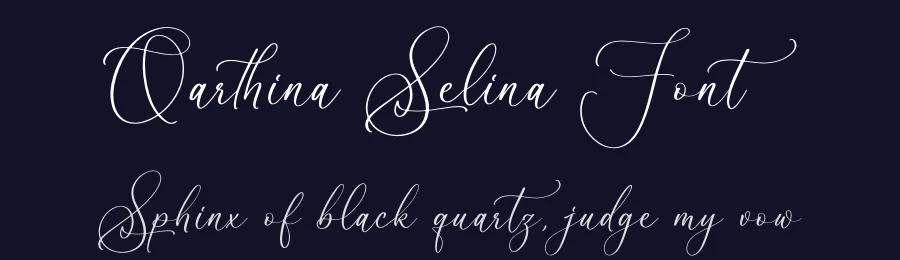 Qarthina Selina Font by letterfabric — Script Handwritten Font — thumbnail 2
