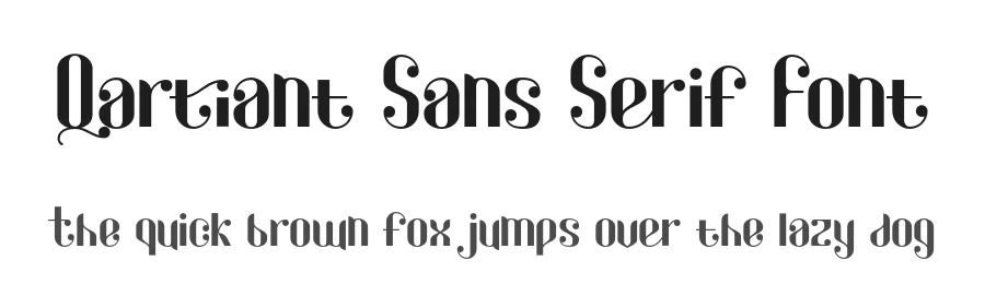 Qartiant Sans Serif Font by Attype-Studio — Sans Serif Font