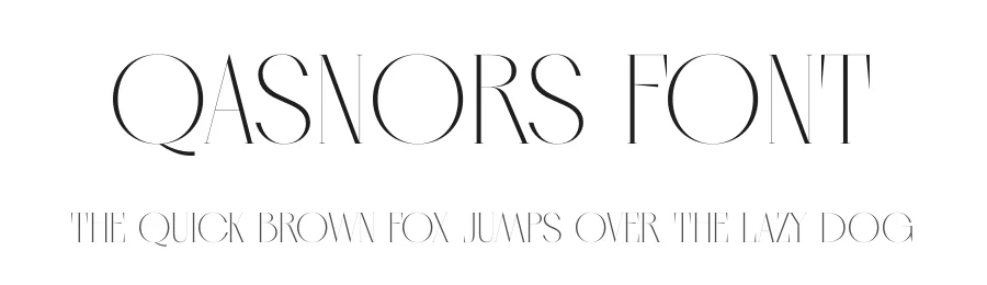 Qasnors Font by timelesstype.co — Serif Font